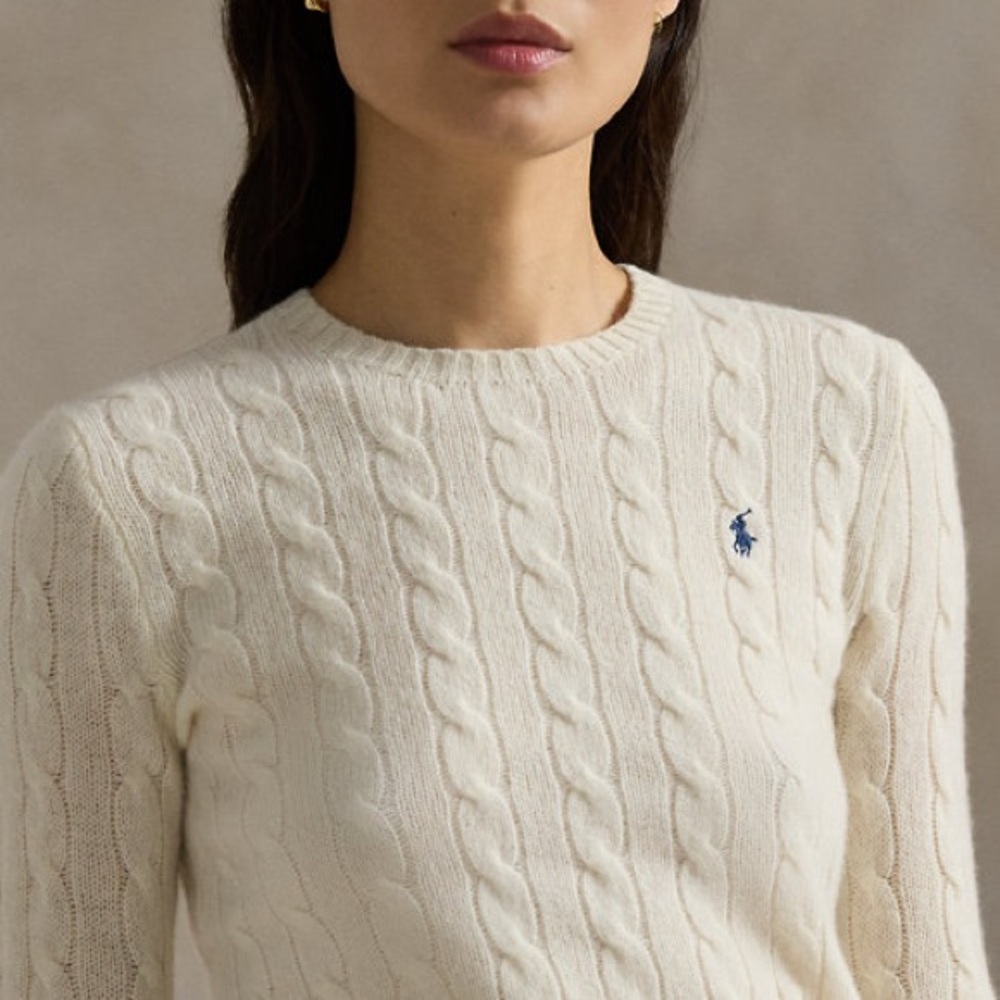POLO RALPH LAUREN
Cable-Knit Wool-Cashmere Sweater SizeM - Picture 7 of 7